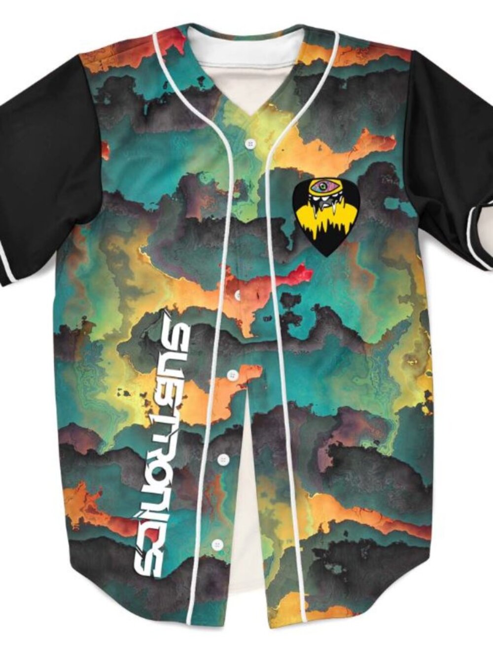 Subtronics High Knees HQ Camo Eyeball Sublimated Rave Jersey